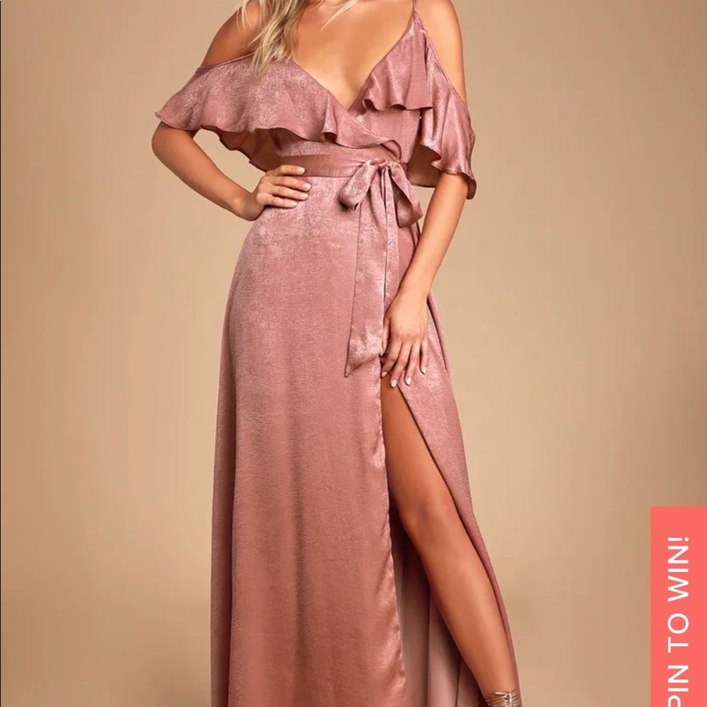 Lulus rose dress